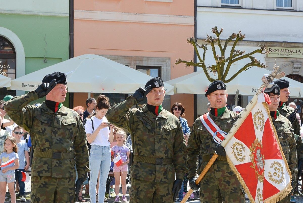 Obchody Święta Flagi Rzeczypospolitej Polskiej w Bolesławcu