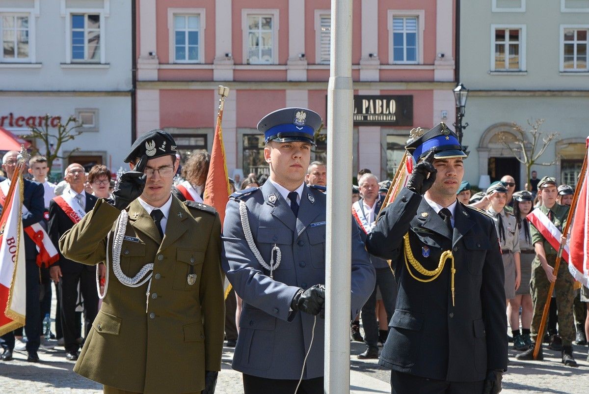 Obchody Święta Flagi Rzeczypospolitej Polskiej w Bolesławcu