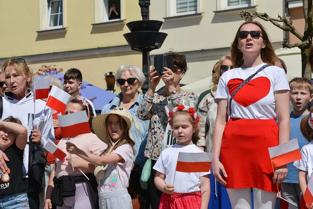 Obchody Święta Flagi Rzeczypospolitej Polskiej w Bolesławcu