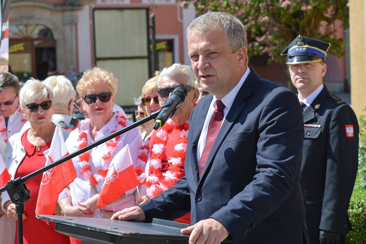 Obchody Święta Flagi Rzeczypospolitej Polskiej w Bolesławcu