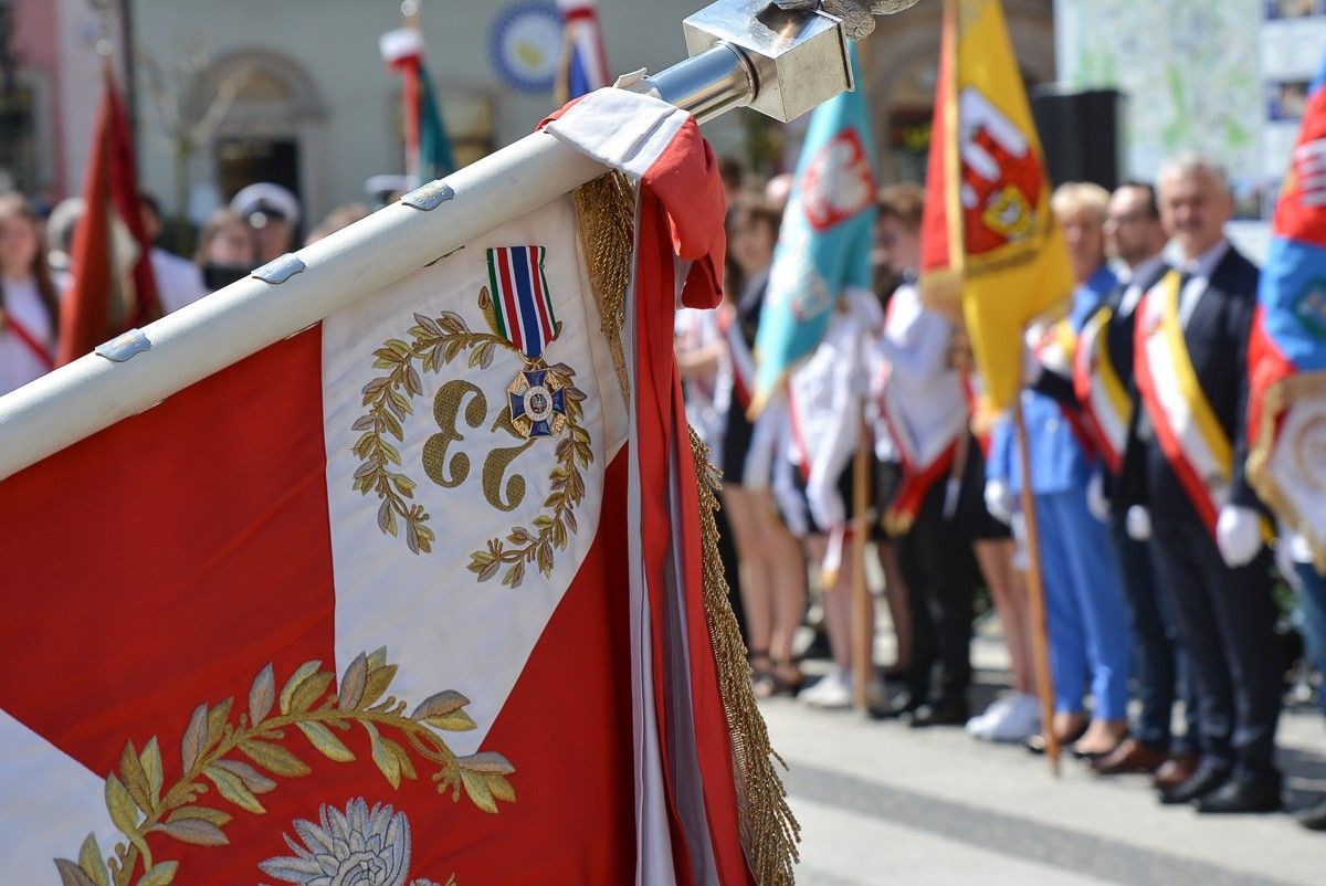 Obchody Święta Flagi Rzeczypospolitej Polskiej w Bolesławcu