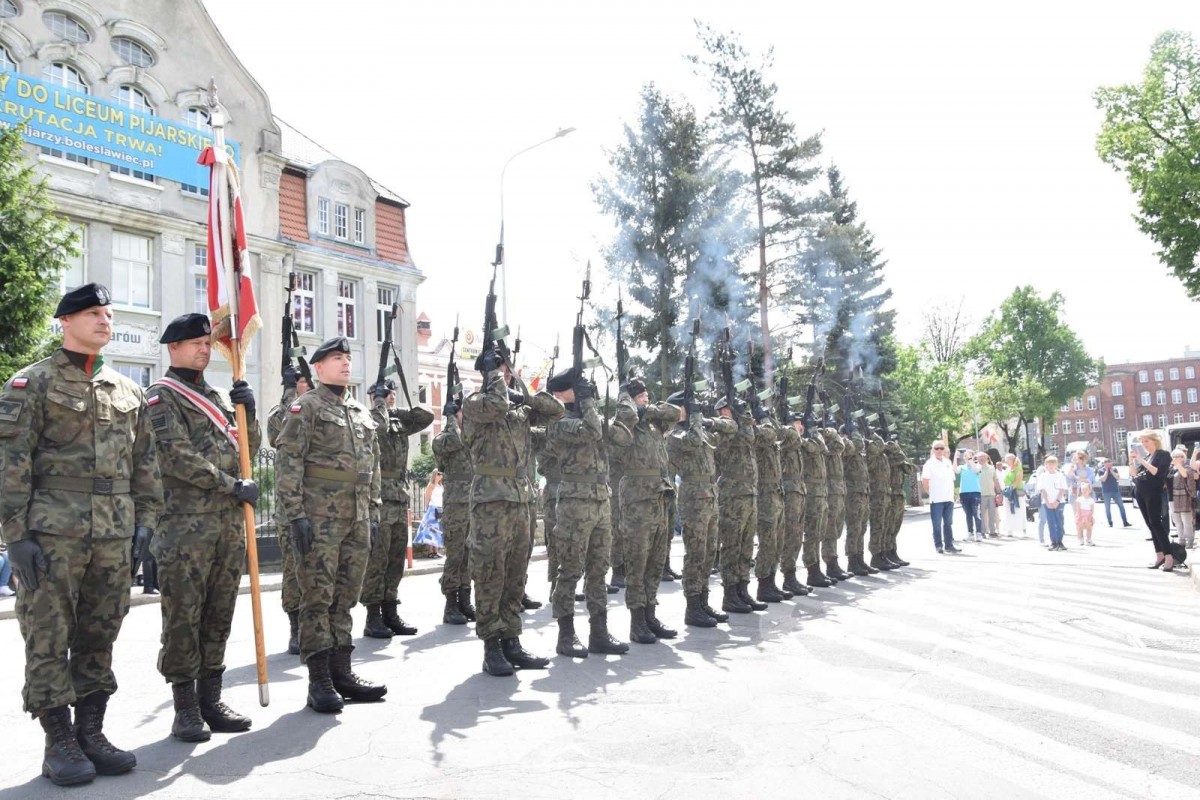 Zobacz, jak w Bolesławcu świętowano 233. rocznicę uchwalenia Konstytucji 3 maja