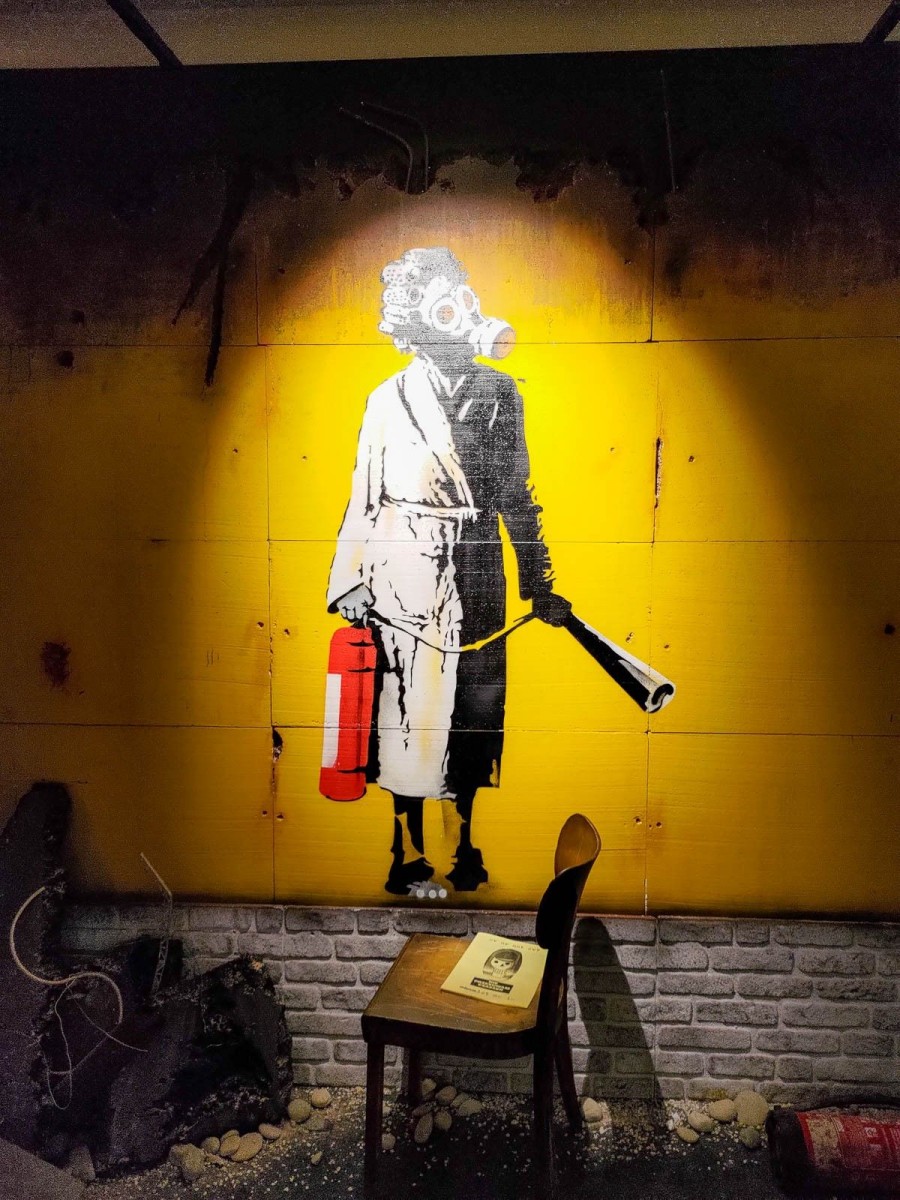 Prace Banksy'ego na wystawie we Wrocławiu
