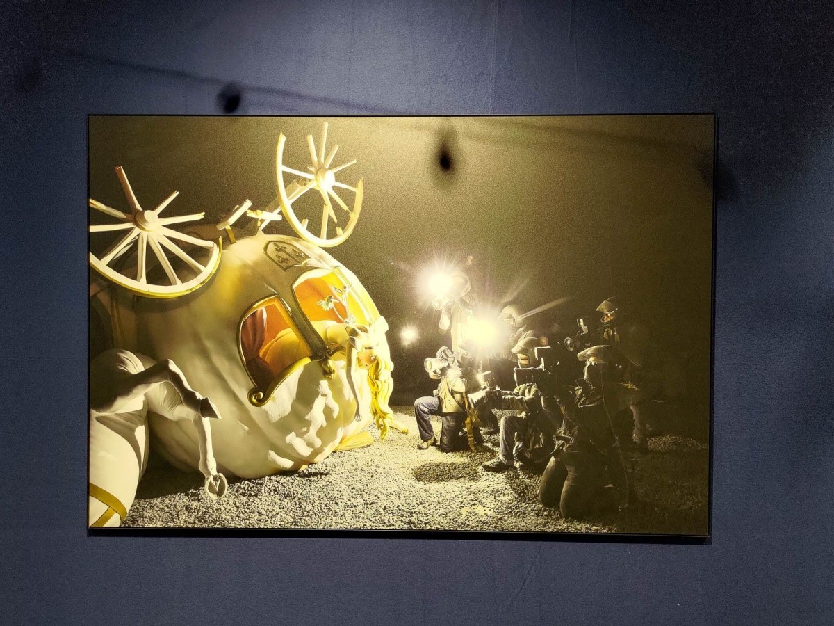 Prace Banksy'ego na wystawie we Wrocławiu