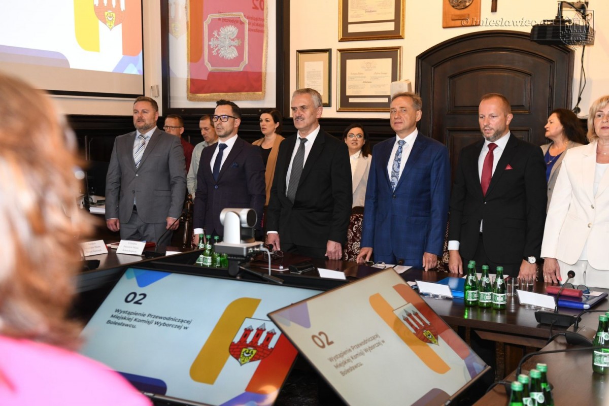 Inauguracyjna sesja Rady Miasta Bolesławiec