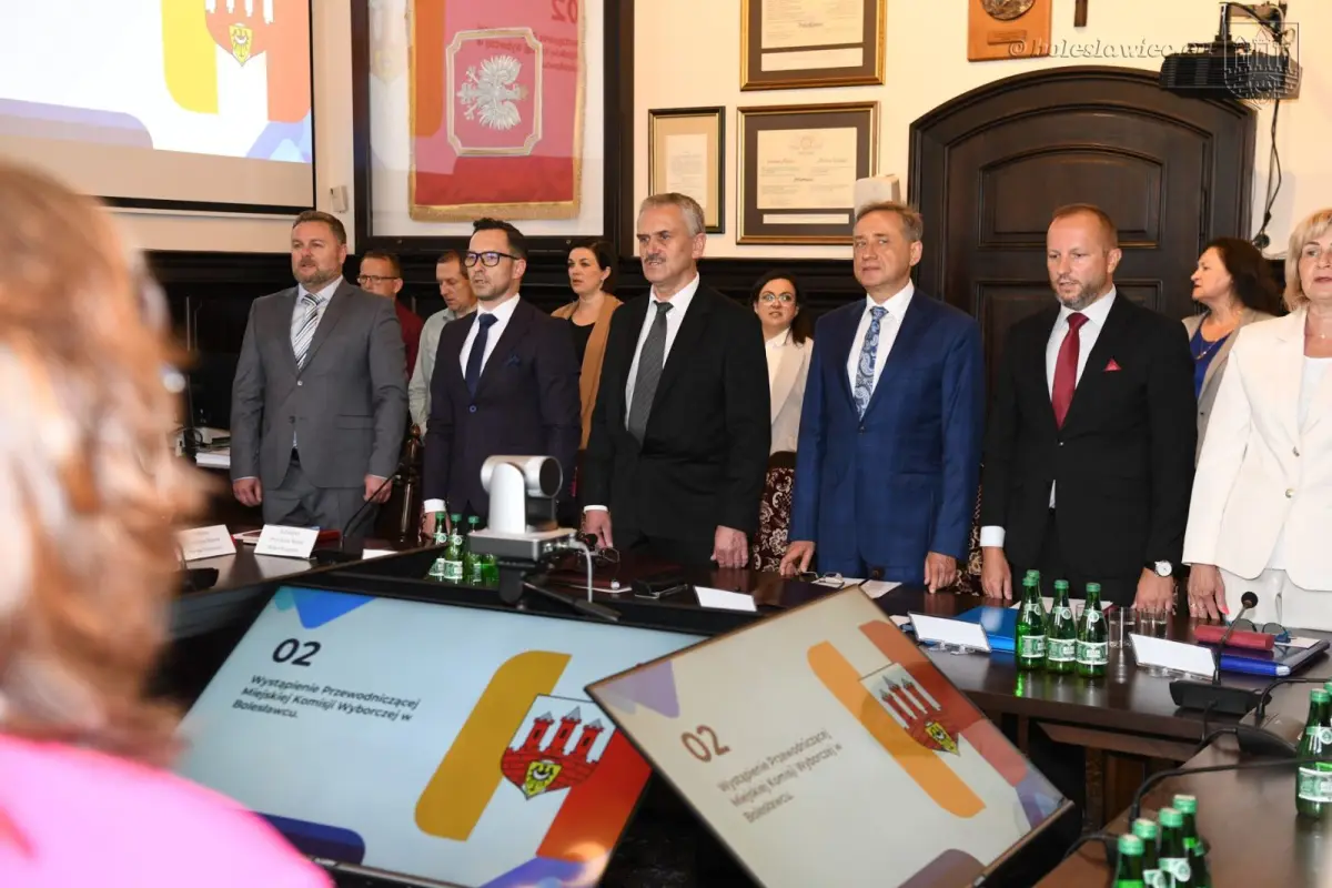 Inauguracyjna sesja Rady Miasta Bolesławiec