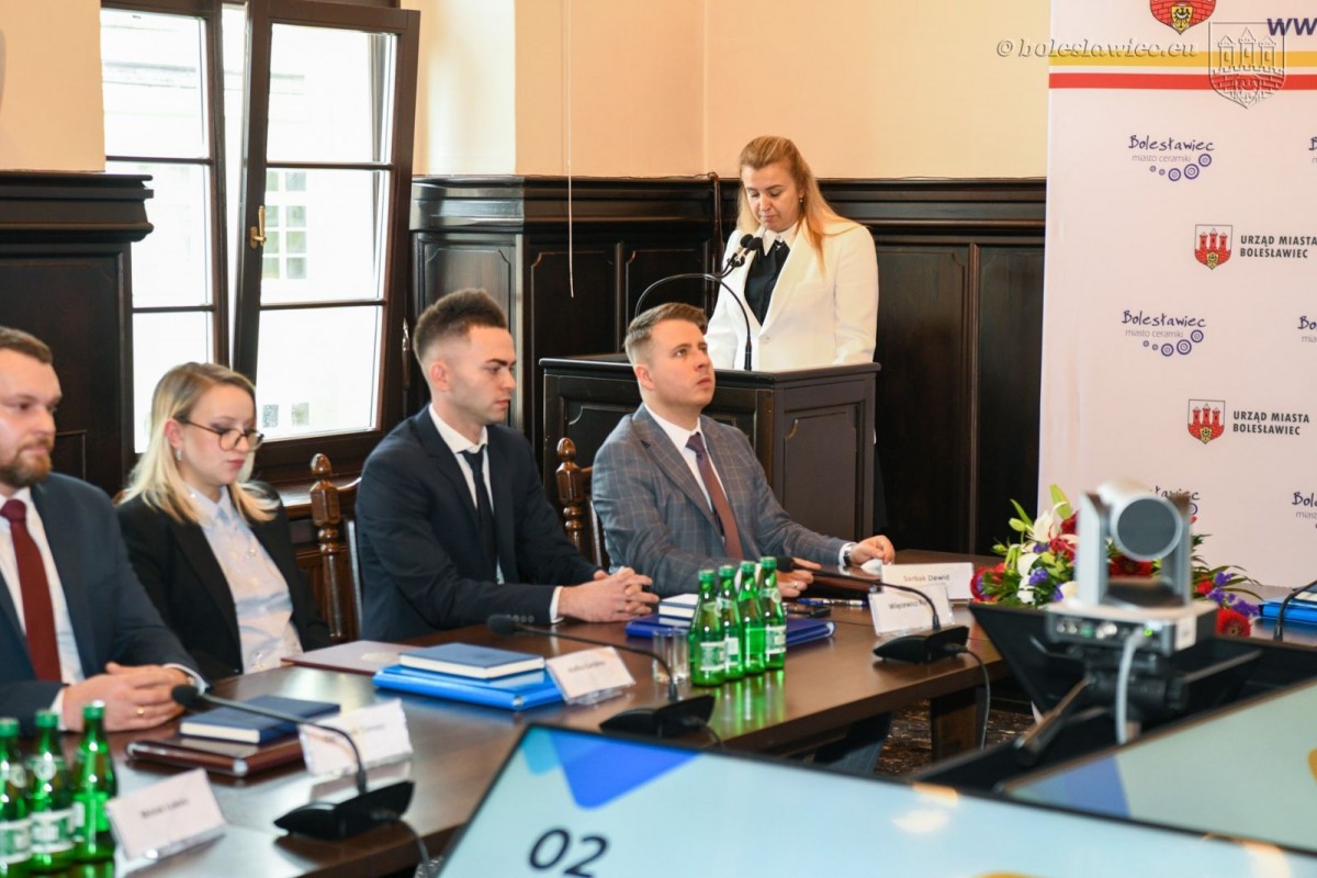Inauguracyjna sesja Rady Miasta Bolesławiec