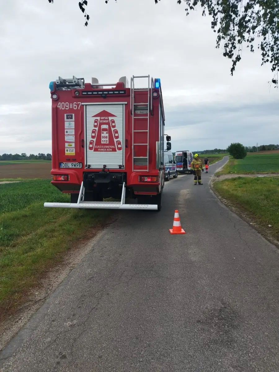 Akcja służb w Lubkowie