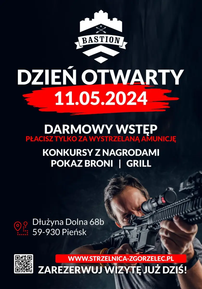 11 maja 2024 - Dzień Otwarty w Strzelnicy Bastion Zgorzelec