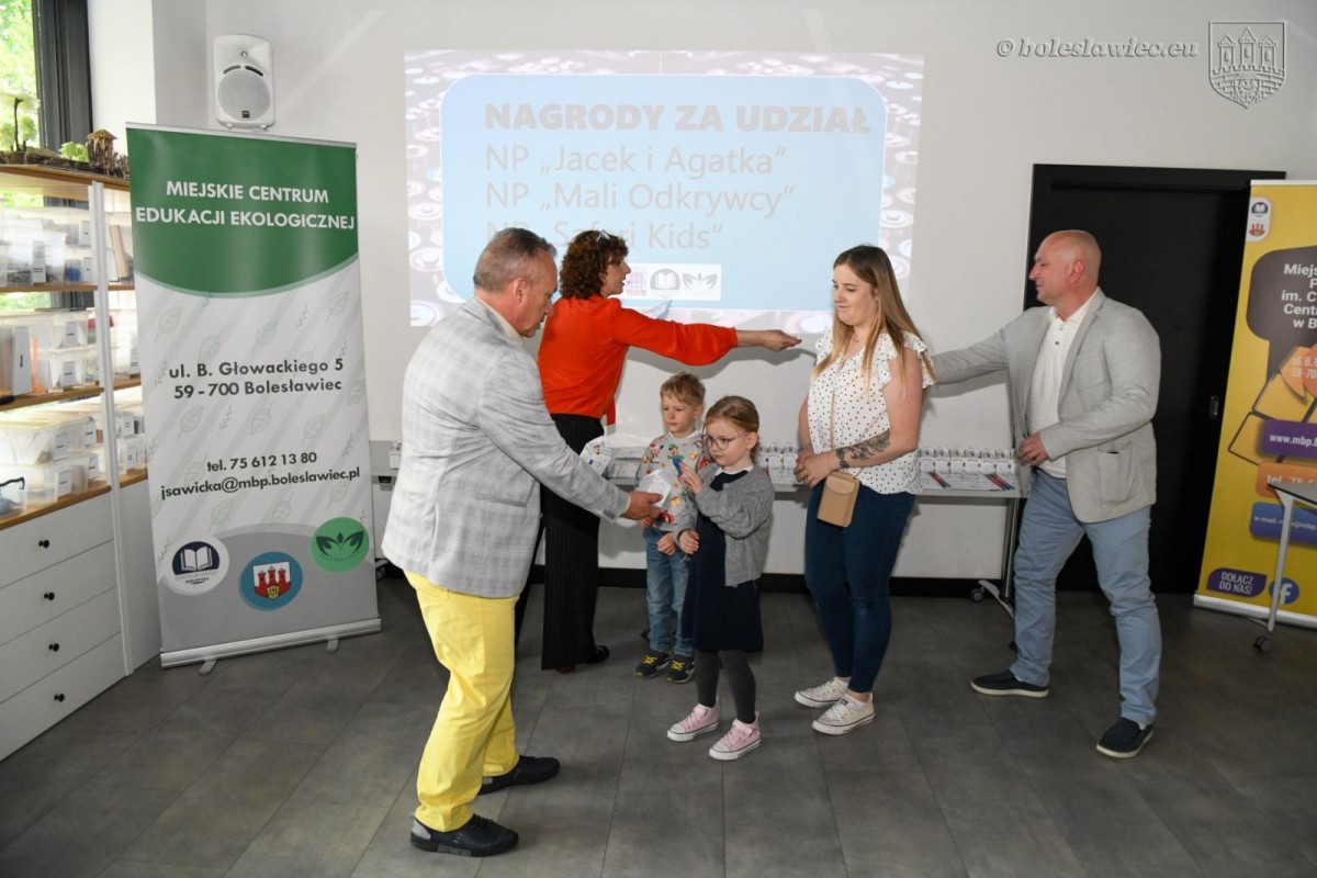 Uroczystość ogłoszenia wyników