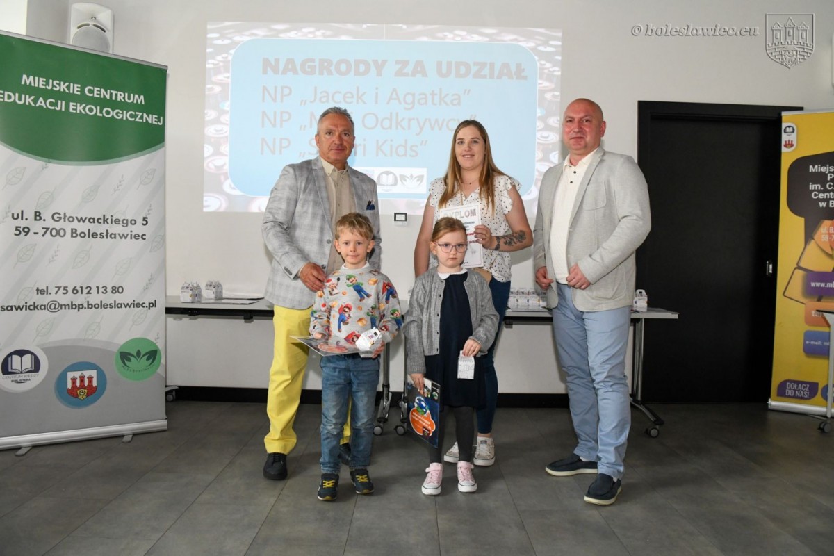 Uroczystość ogłoszenia wyników