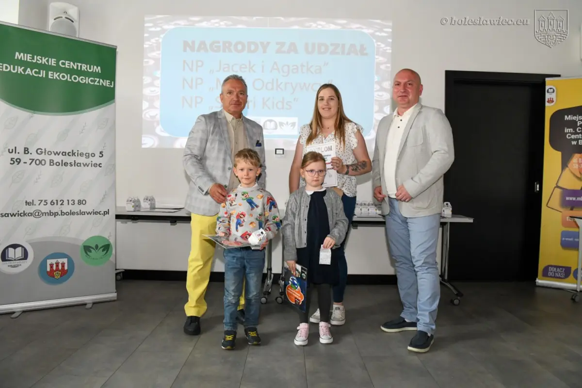 Uroczystość ogłoszenia wyników