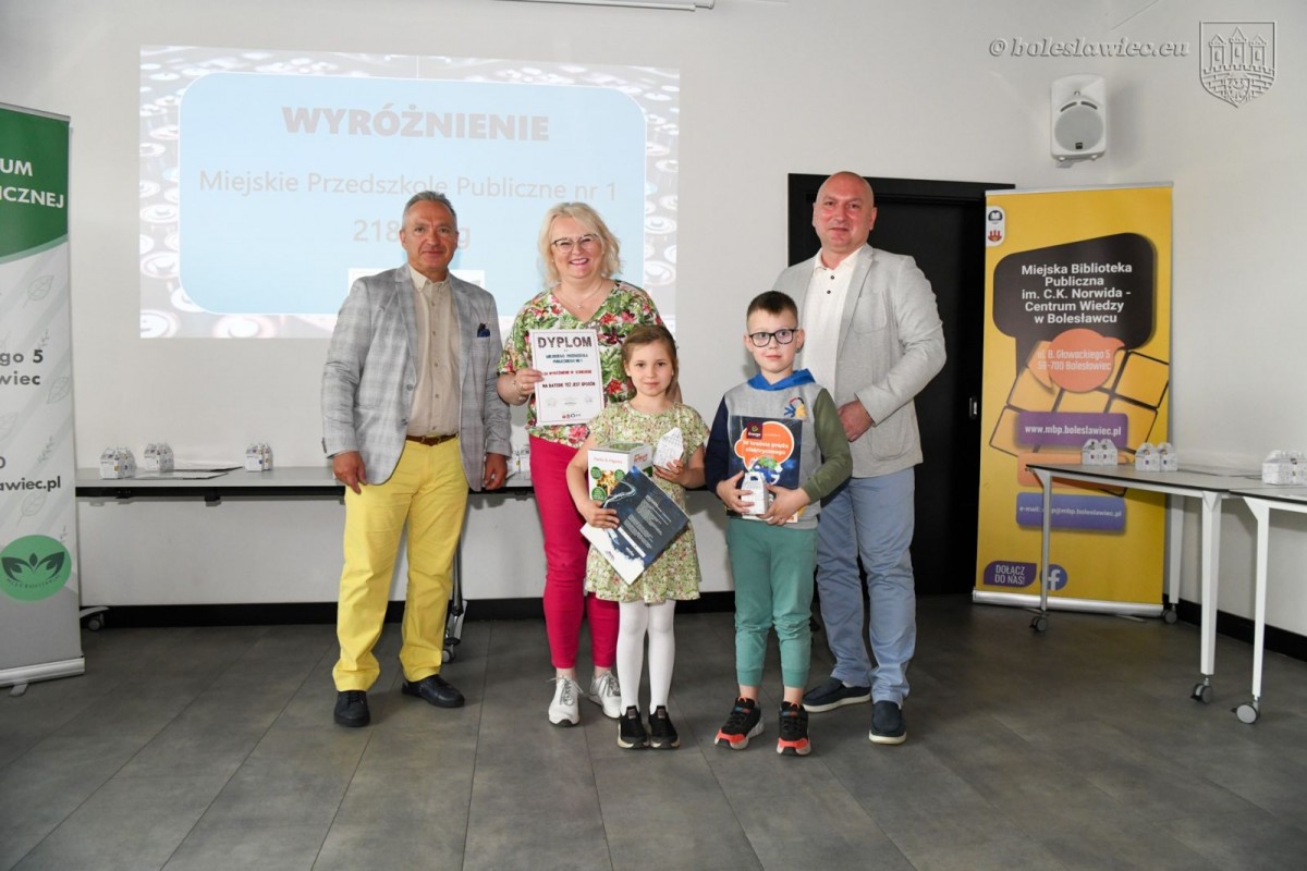 Uroczystość ogłoszenia wyników