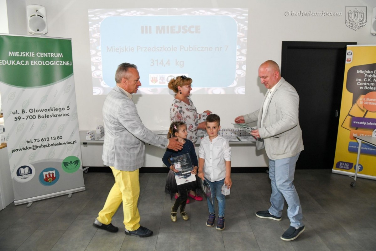 Uroczystość ogłoszenia wyników