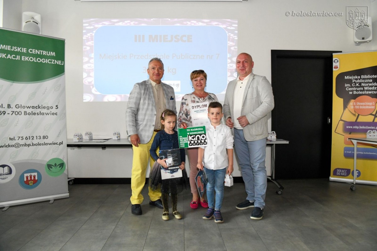 Uroczystość ogłoszenia wyników