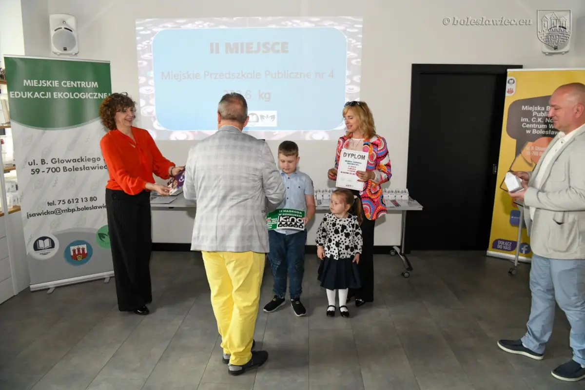 Uroczystość ogłoszenia wyników