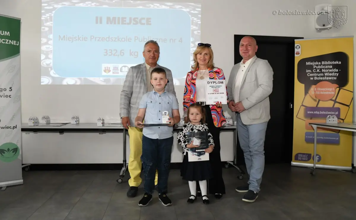 Uroczystość ogłoszenia wyników