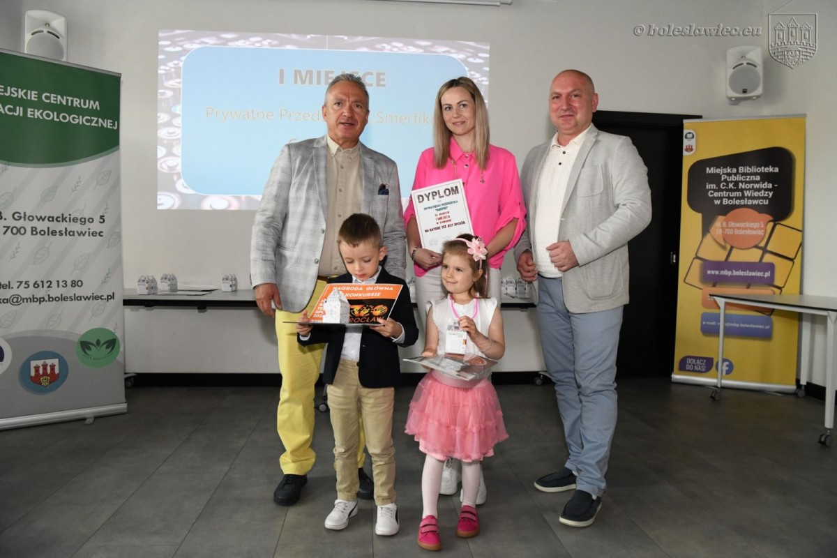 Uroczystość ogłoszenia wyników