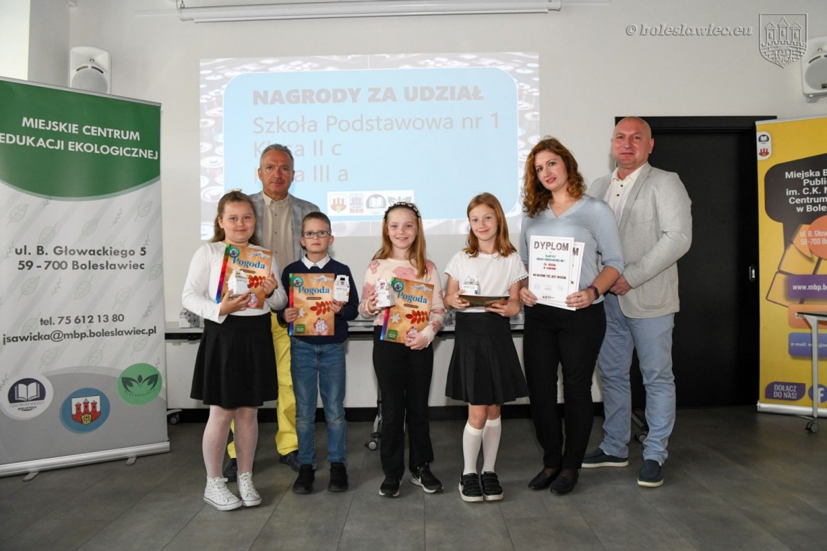 Uroczystość ogłoszenia wyników