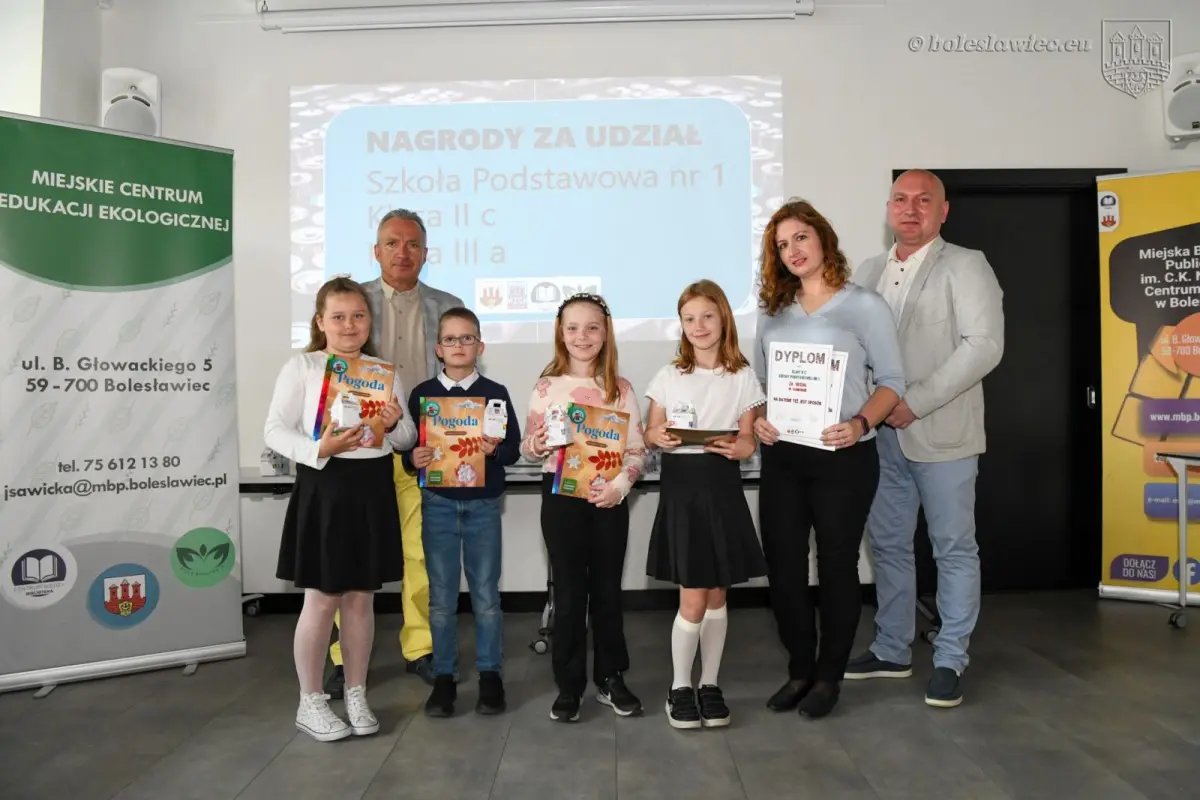 Uroczystość ogłoszenia wyników