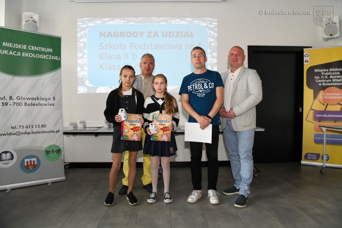 Uroczystość ogłoszenia wyników