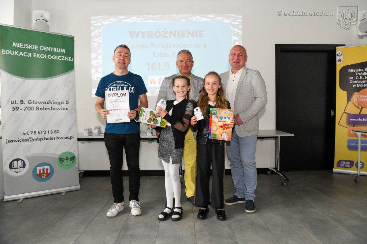 Uroczystość ogłoszenia wyników