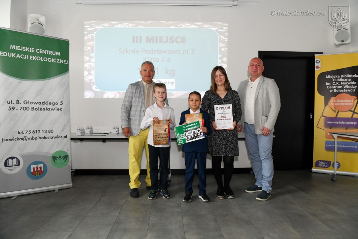 Uroczystość ogłoszenia wyników