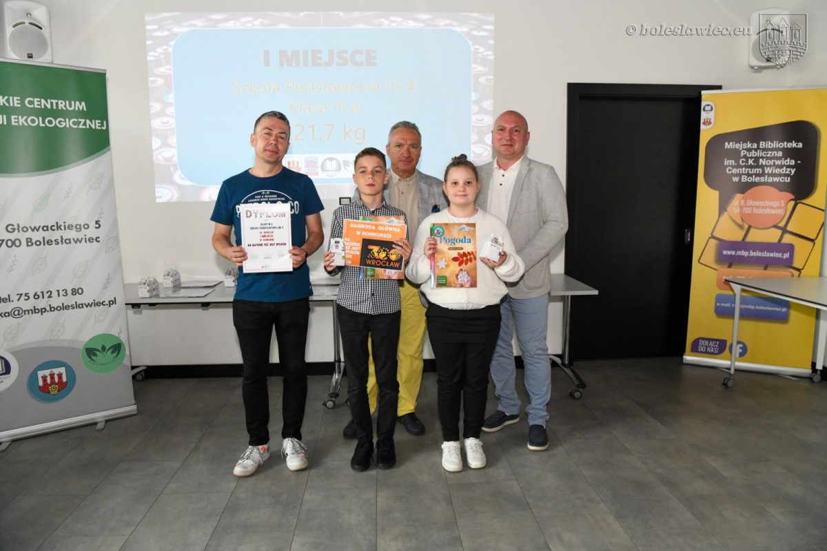 Uroczystość ogłoszenia wyników