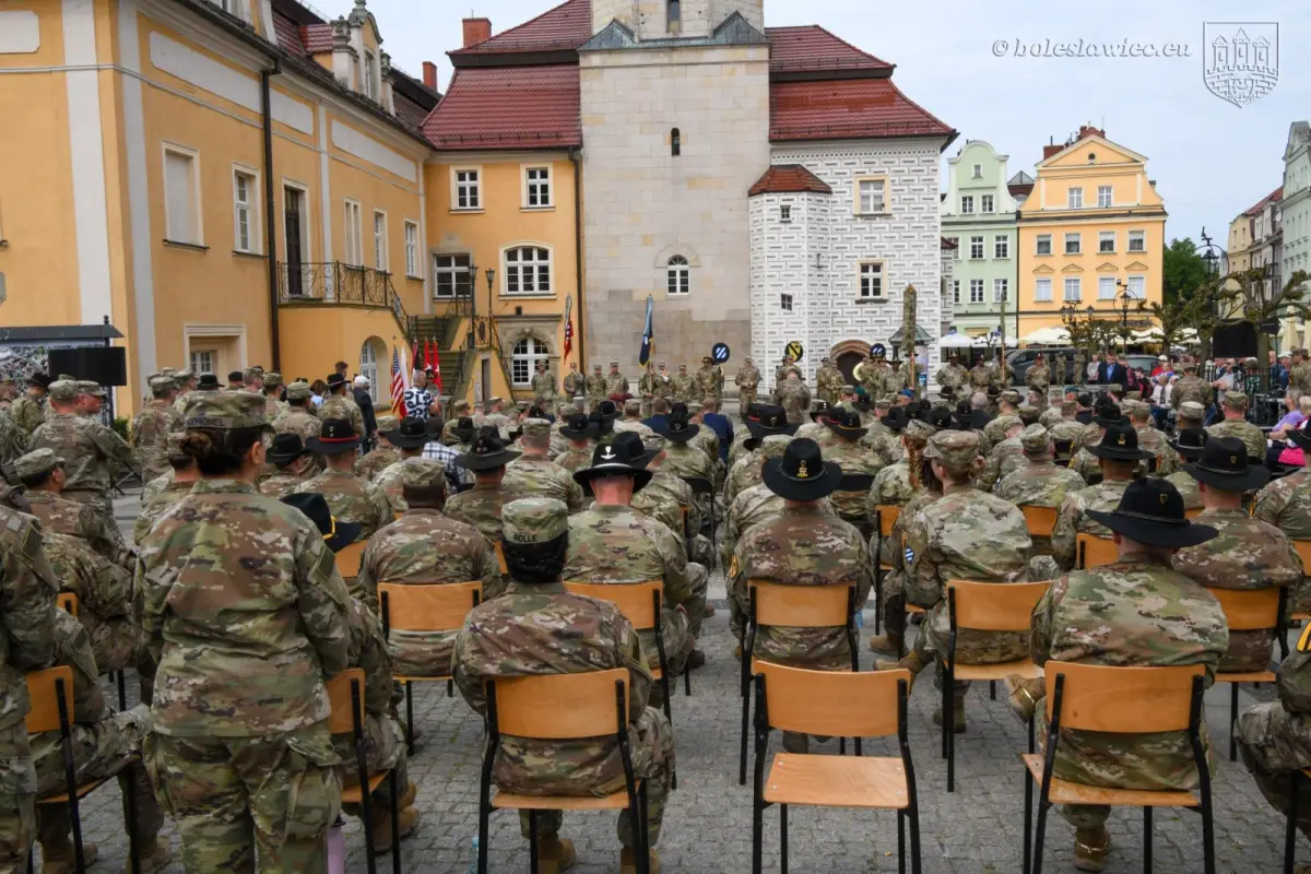 Uroczystość w rynku