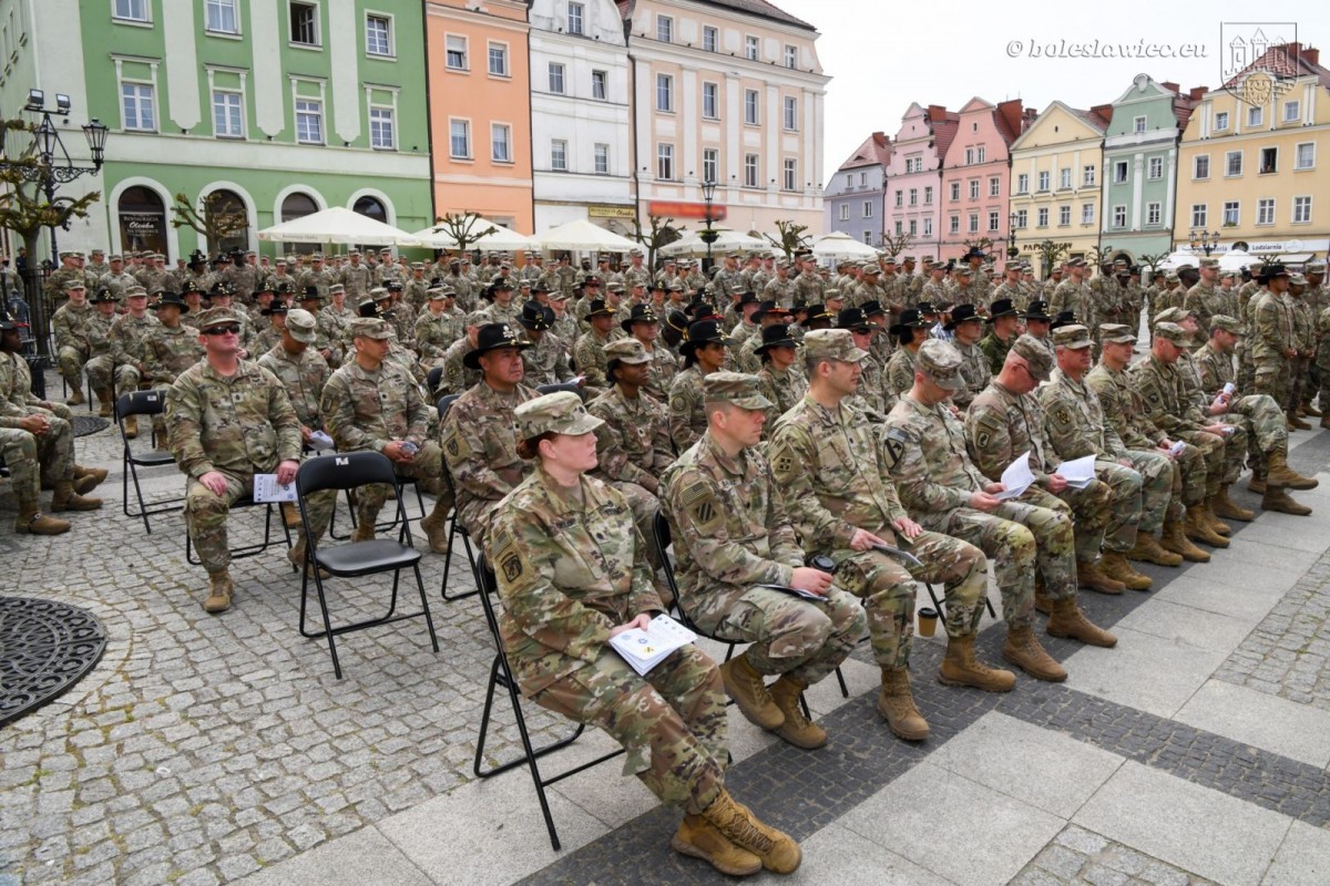 Uroczystość w rynku