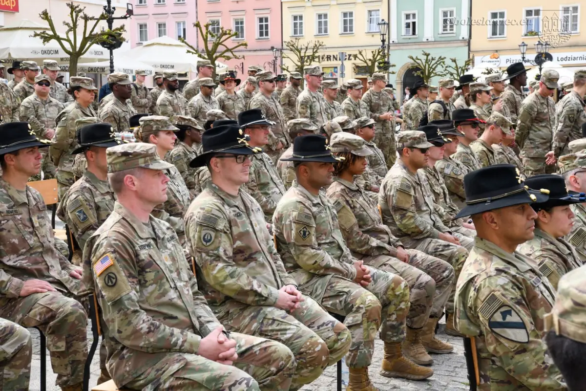 Uroczystość w rynku