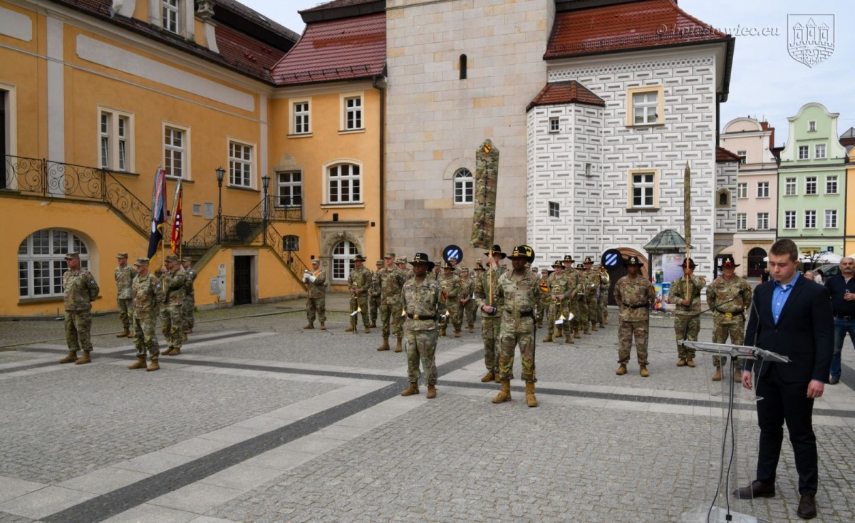 Uroczystość w rynku