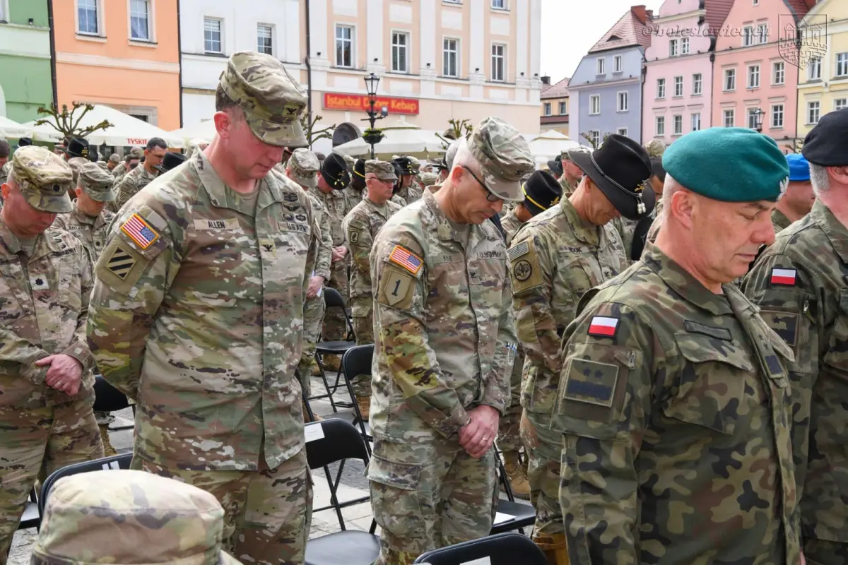 Uroczystość w rynku