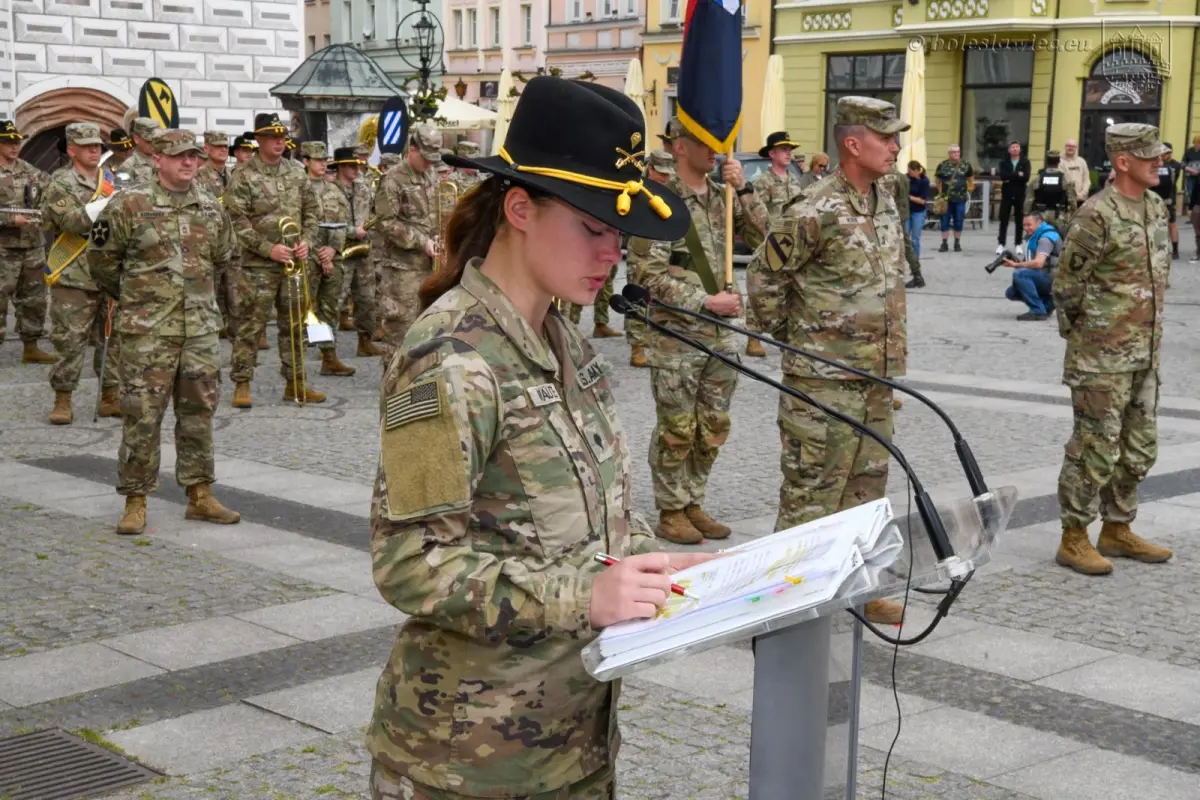 Uroczystość w rynku