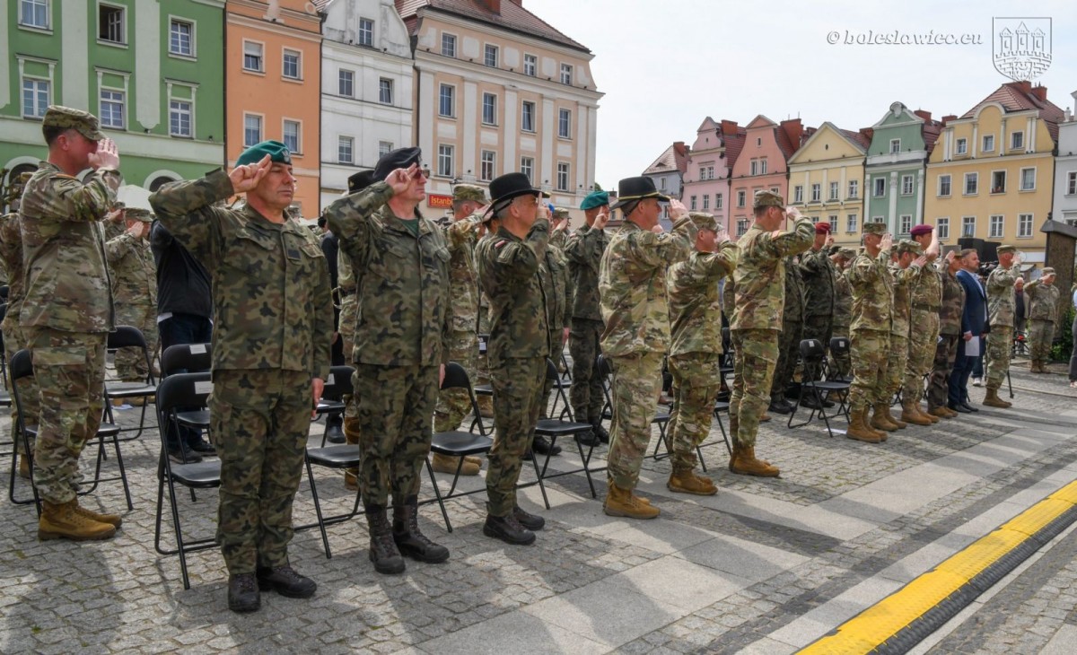 Uroczystość w rynku
