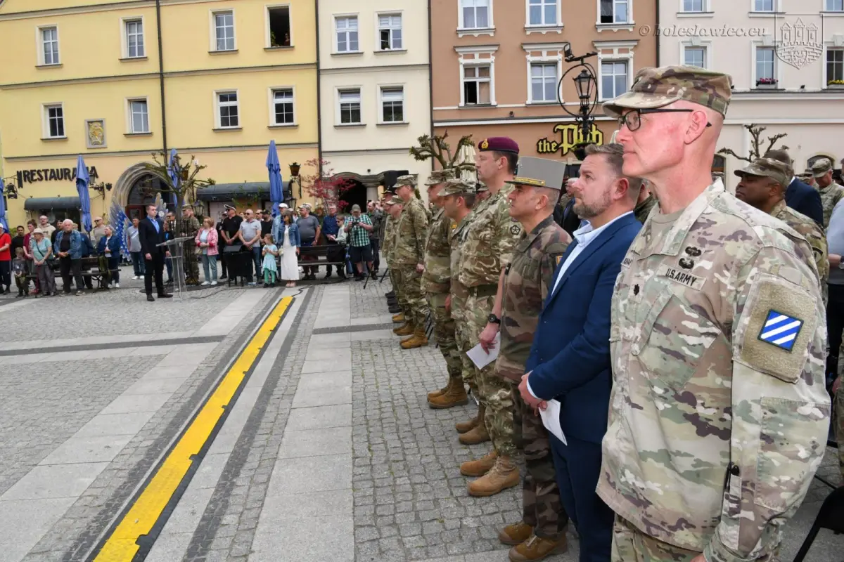 Uroczystość w rynku