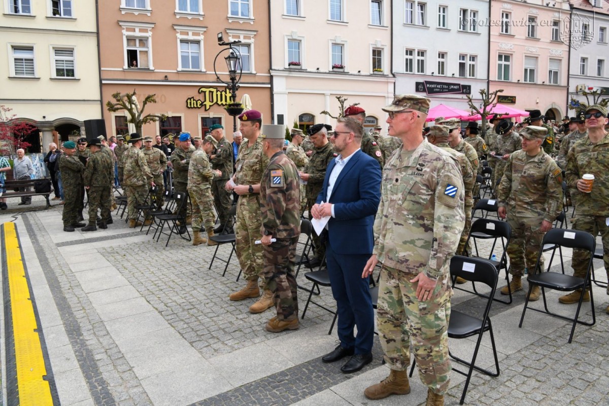 Uroczystość w rynku