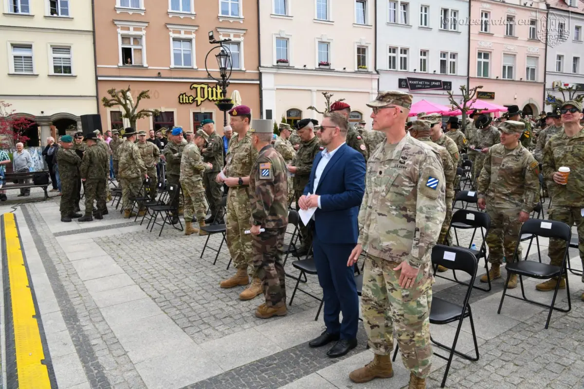 Uroczystość w rynku