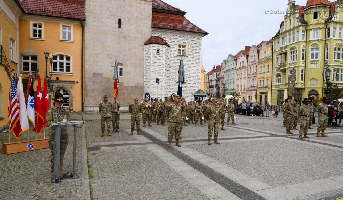 Uroczystość w rynku