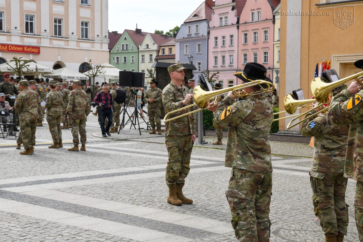 Uroczystość w rynku