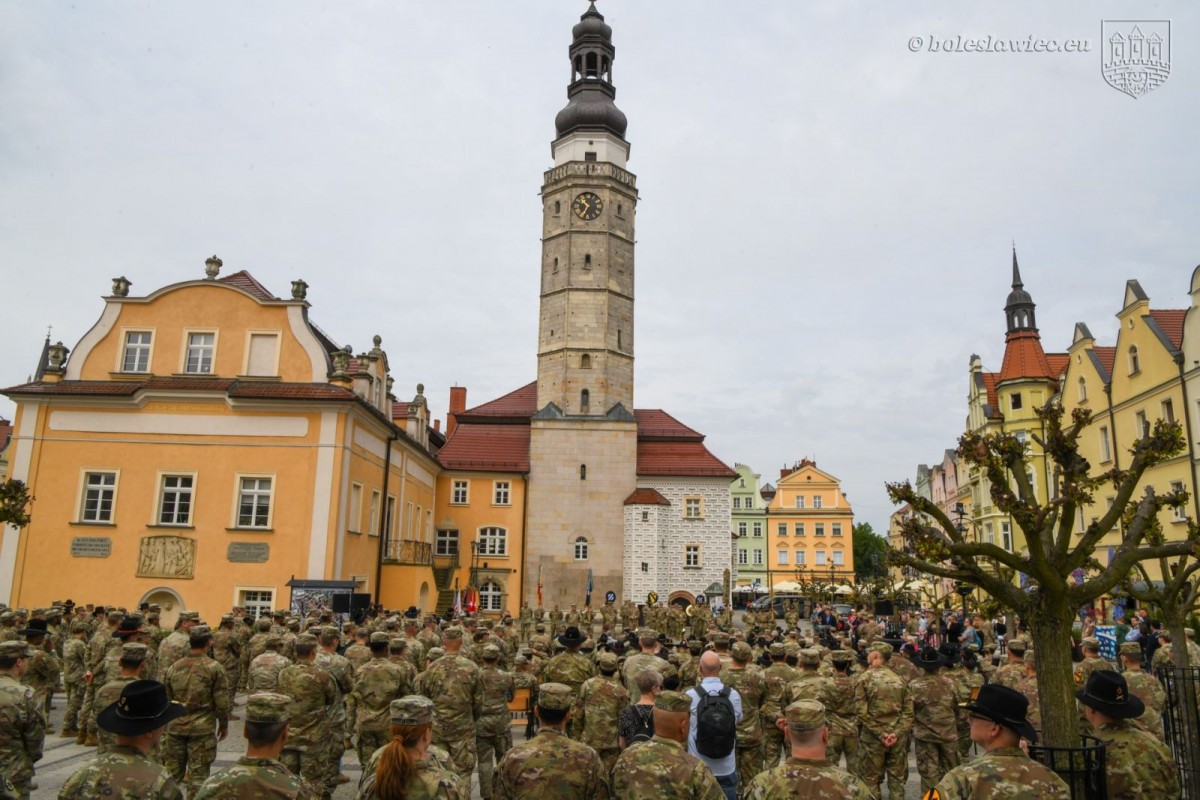 Uroczystość w rynku