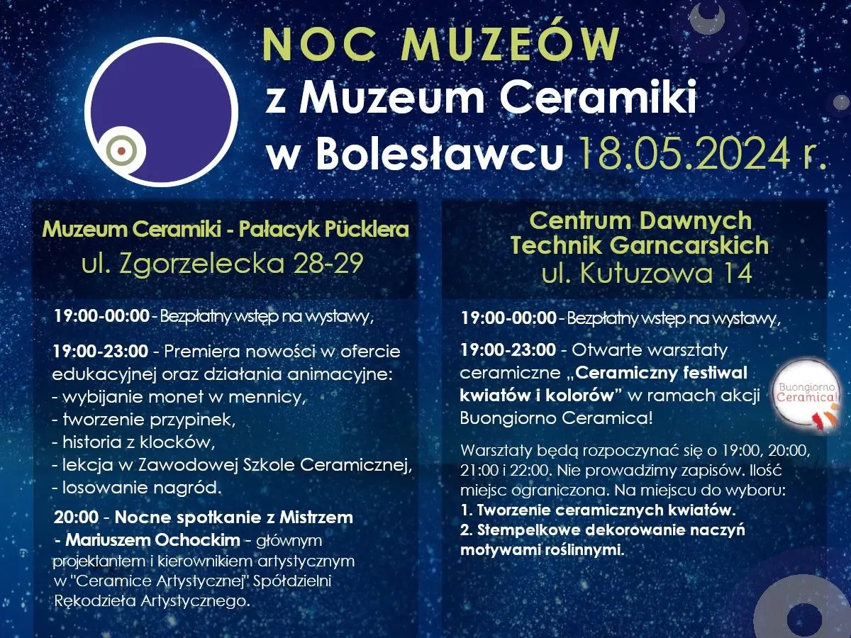 Program nocy muzeów 2024