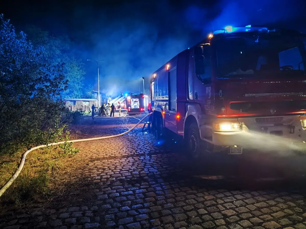 Pożar na Kościuszki
