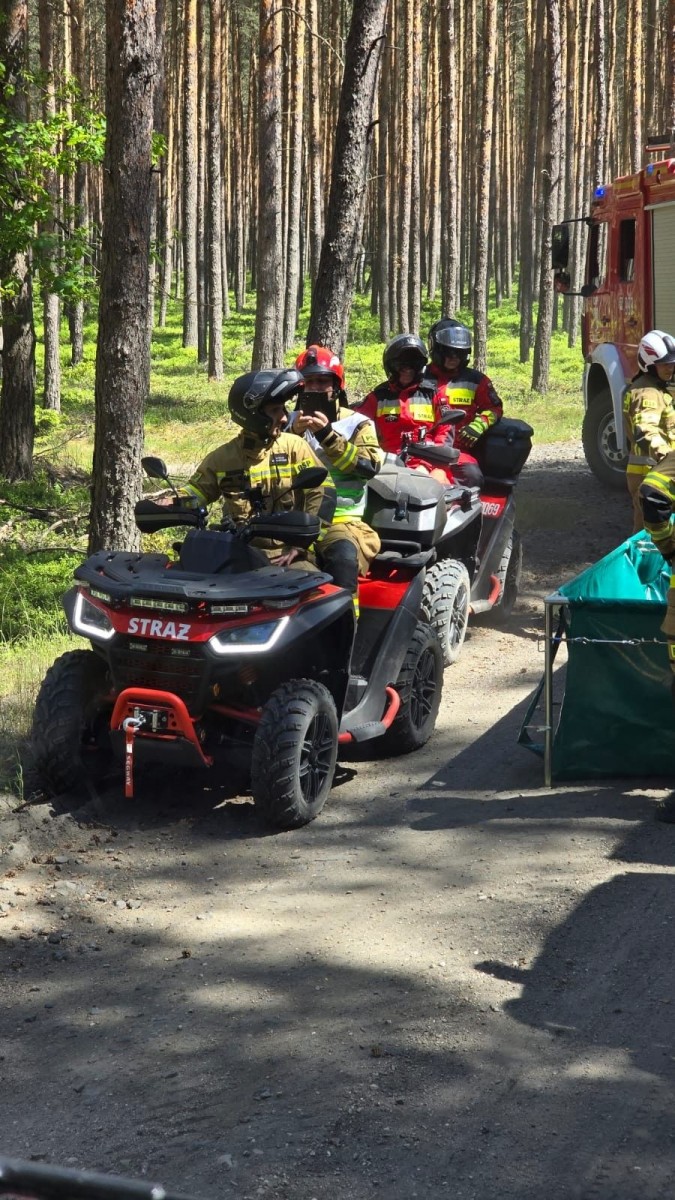 Ćwiczenia strażaków