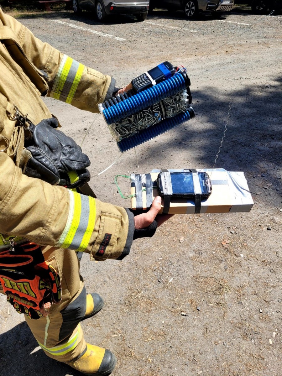 Ćwiczenia strażaków