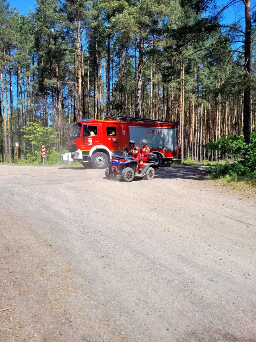 Ćwiczenia strażaków