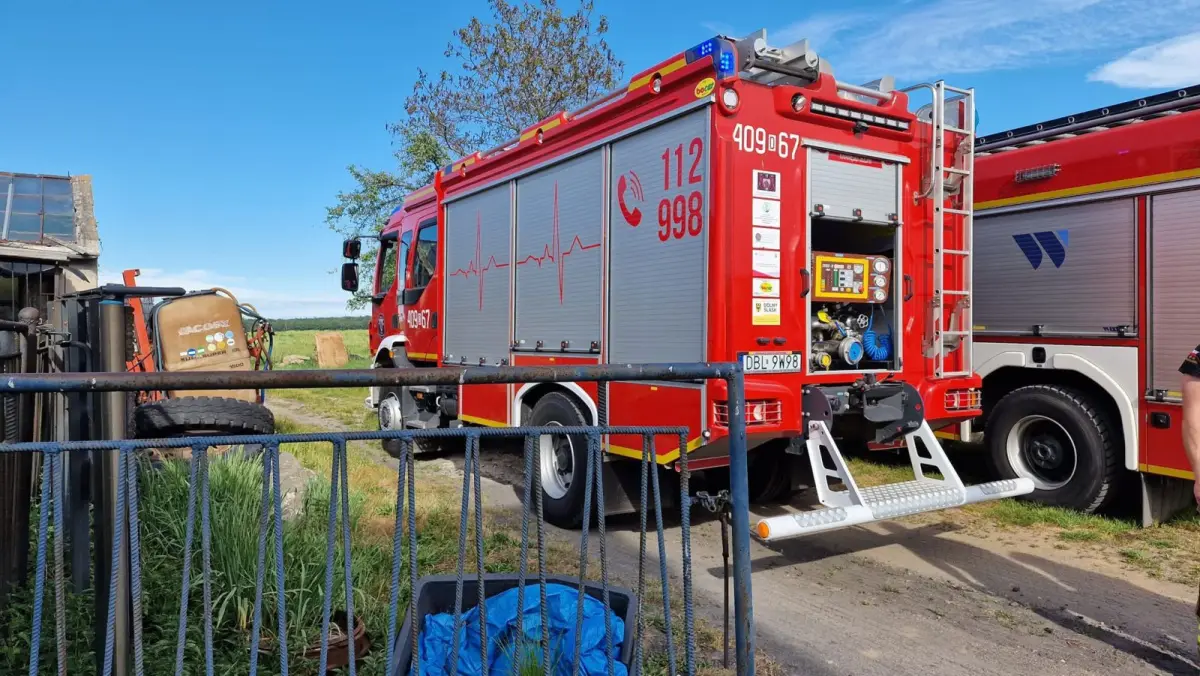 Interwencja służb w Warcie Boleslawieckiej