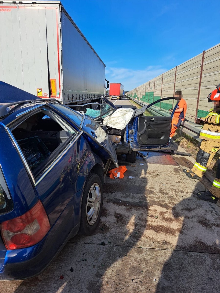 Śmiertelny wypadek na A4