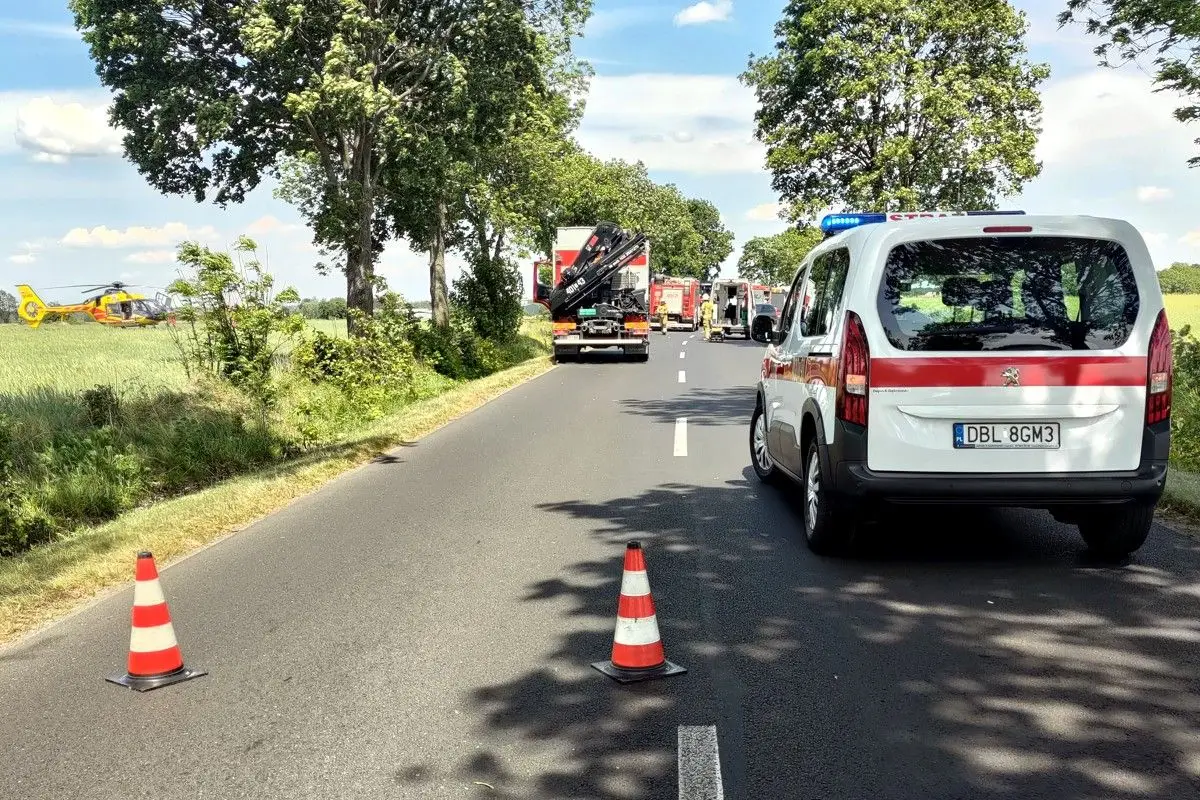 Wypadek w Kraśniku
