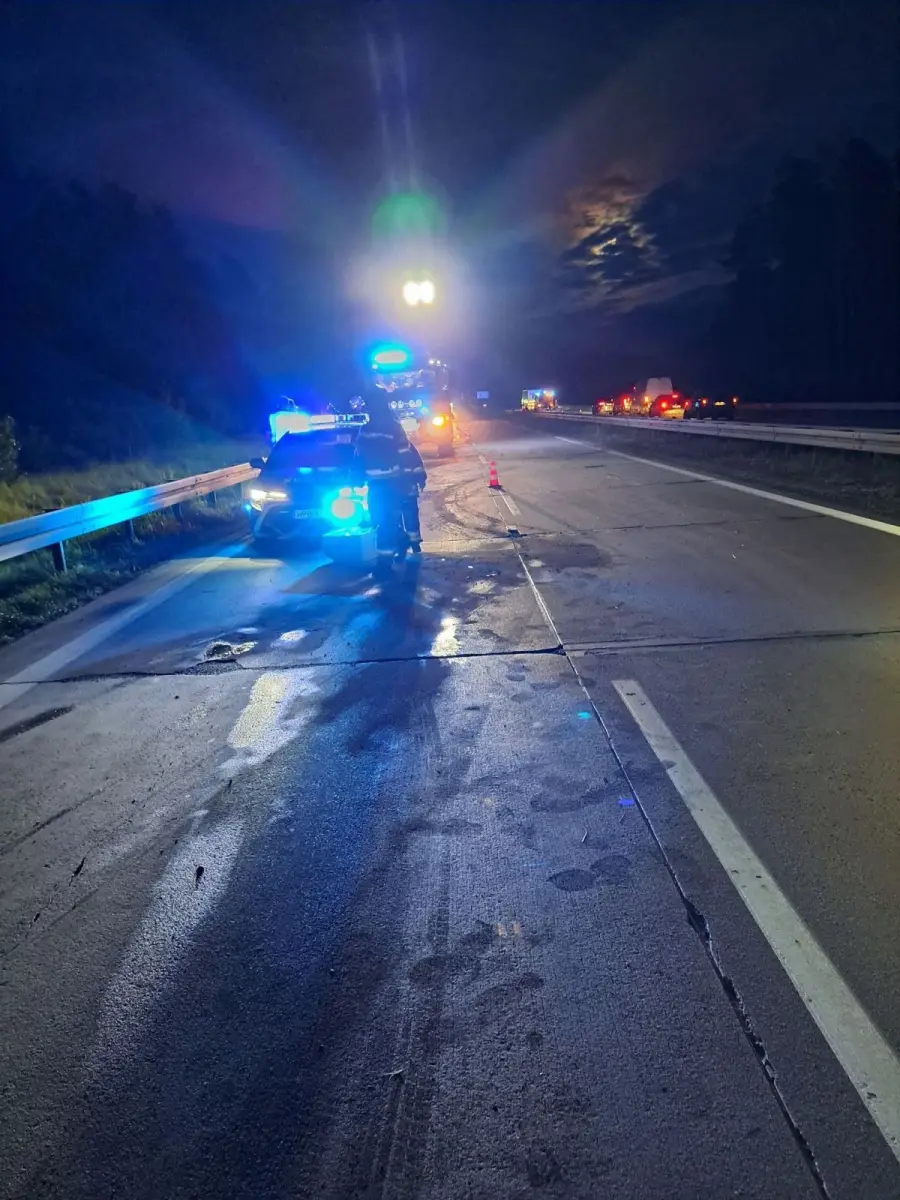 Zdarzenie na A18